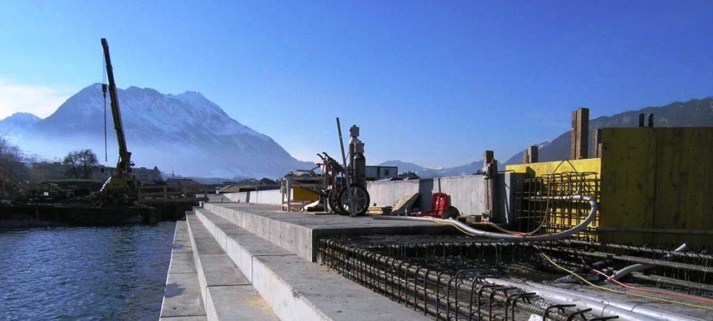 0000.3 - 2012/13.3 - Wasserbau - Buochs, Hafenmole