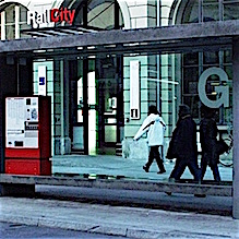 2011 Winterthur, Wartehäuser Bushaltestelle