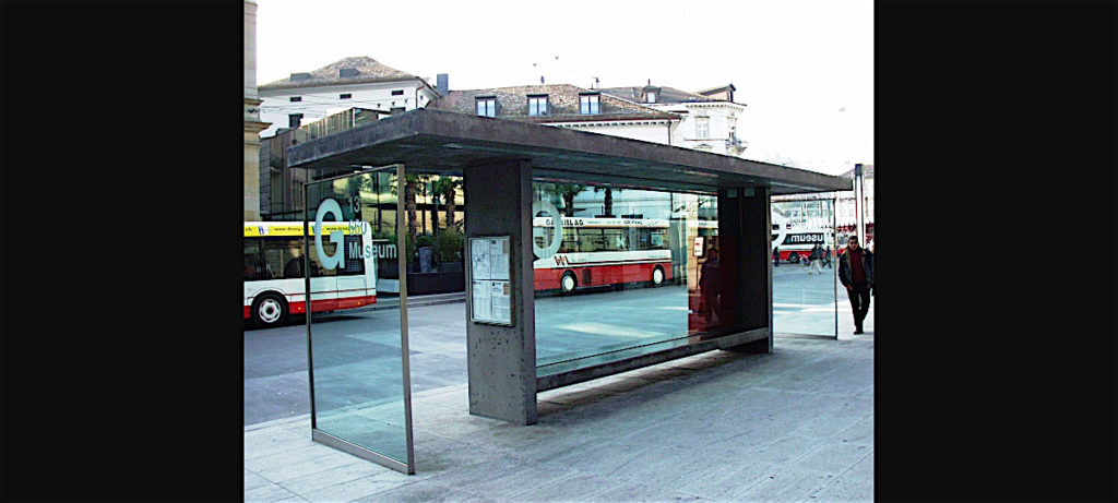 2011.2 Winterthur, Wartehäuser Bushaltestelle