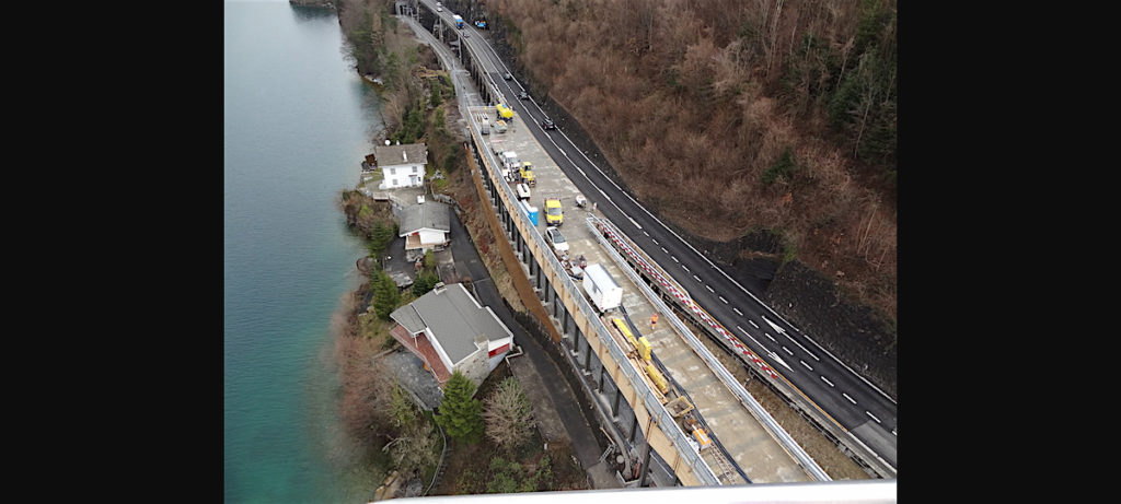 2018.6 N4 neue Axenstrasse, Fahrbahnplatten zw. Brunnen - Sisikon