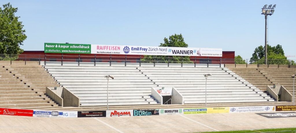 2019.1 Oerlikon offenen Rennbahn Tribüne