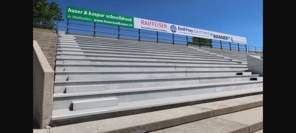 2019.3 Oerlikon offenen Rennbahn Tribüne